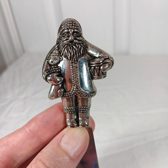 NWOT Stainless Steel Holiday Christmas Spreaders Flatware Cutlery Set of 3 - Picture 7 of 15